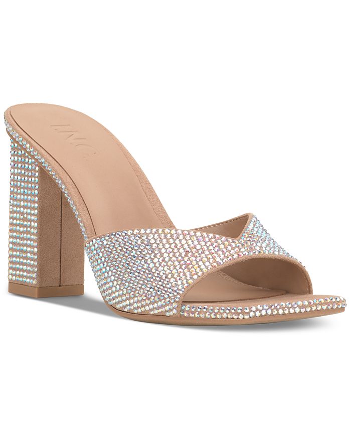 I.N.C. International Concepts Women's Belle SlipOn BlockHeel Slide Sandals, Created for Macy's