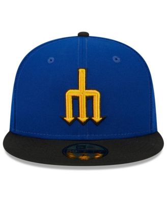 Men's Royal, Black Seattle Mariners 2023 City Connect 59FIFTY Fitted Hat