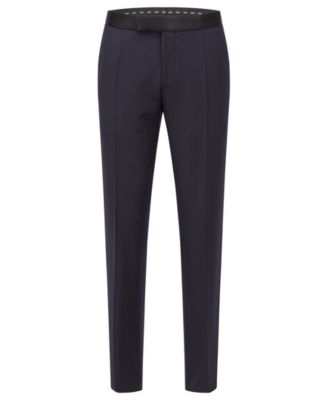 Men's Slim-Fit Tuxedo Trousers