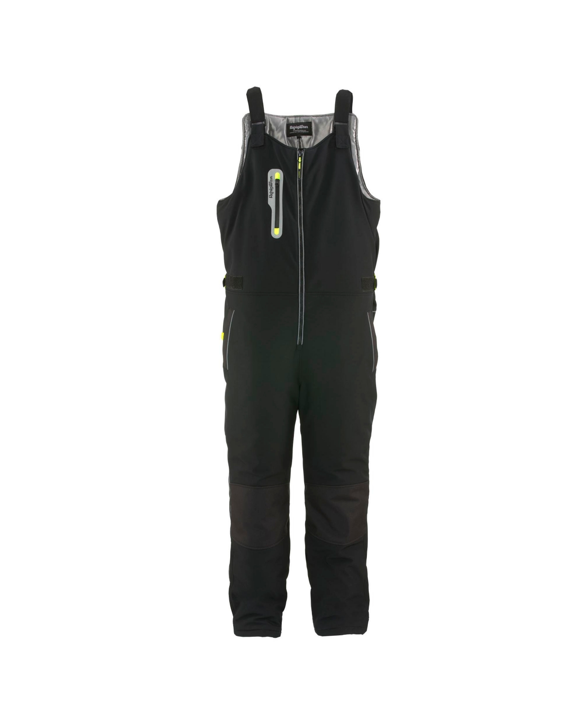 Men's Insulated Extreme Softshell High Bib Overalls -60F Protection - Black