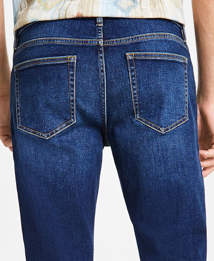 Sun + Stone Men's Straight Fit Knickerbocker Jeans Blue Size 34X32