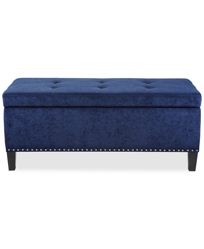 Furniture Catarina Fabric Storage Bench & Reviews - Furniture - Macy's