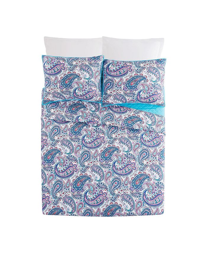 Vera Bradley Haymarket Paisley 3Piece Quilt Set, King & Reviews