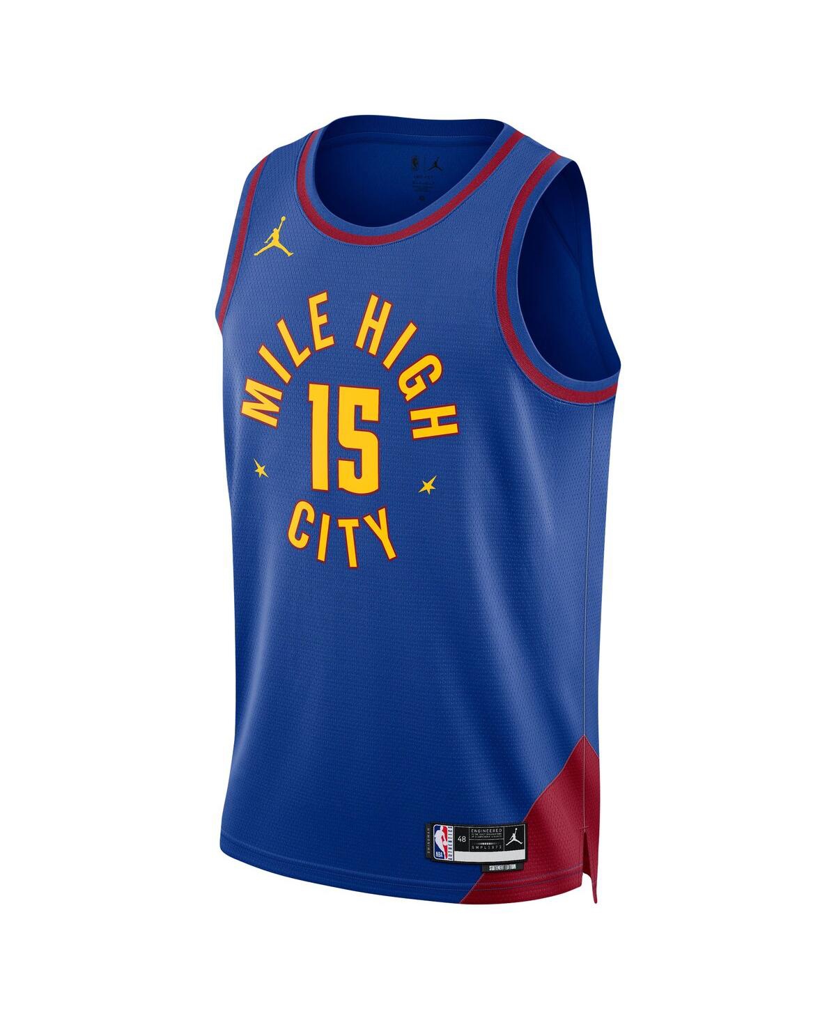 Men's and Women's Jordan Nikola JokicDenver Nuggets Statement Edition Swingman Jersey - Blue