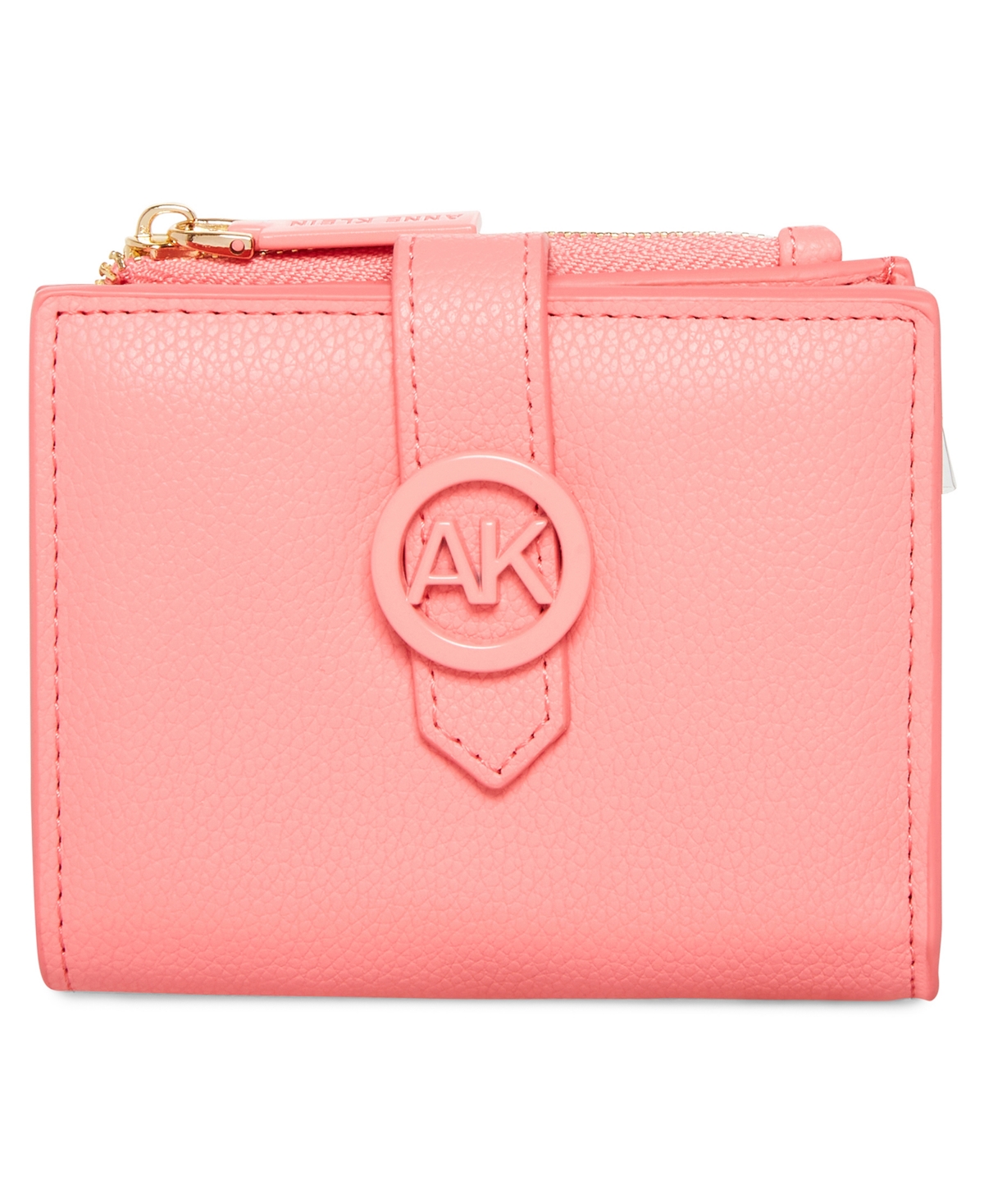ANNE KLEIN BOXED COATED HARDWARE CARD CASE WALLET