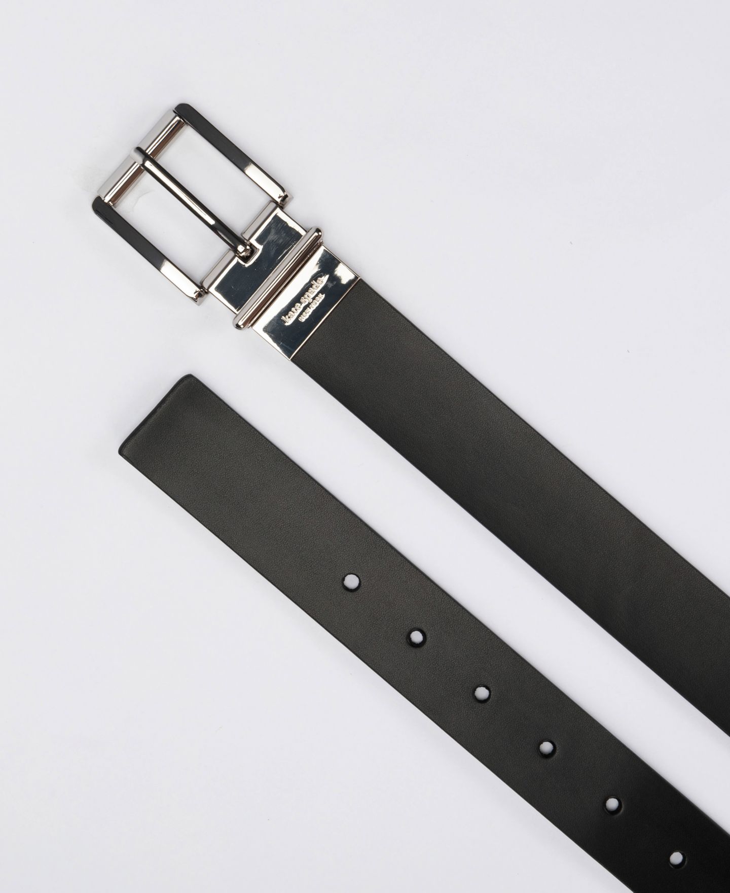 Женский ремень Kate Spade New York 32mm Reversible, цвет: Чёрный — фото 3