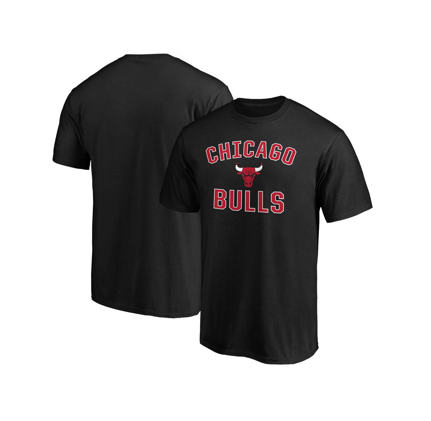 Men's Black Chicago Bulls Victory Arch T-shirt