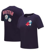Women's New Era Navy Boston Red Sox Plus Size Tie T-Shirt