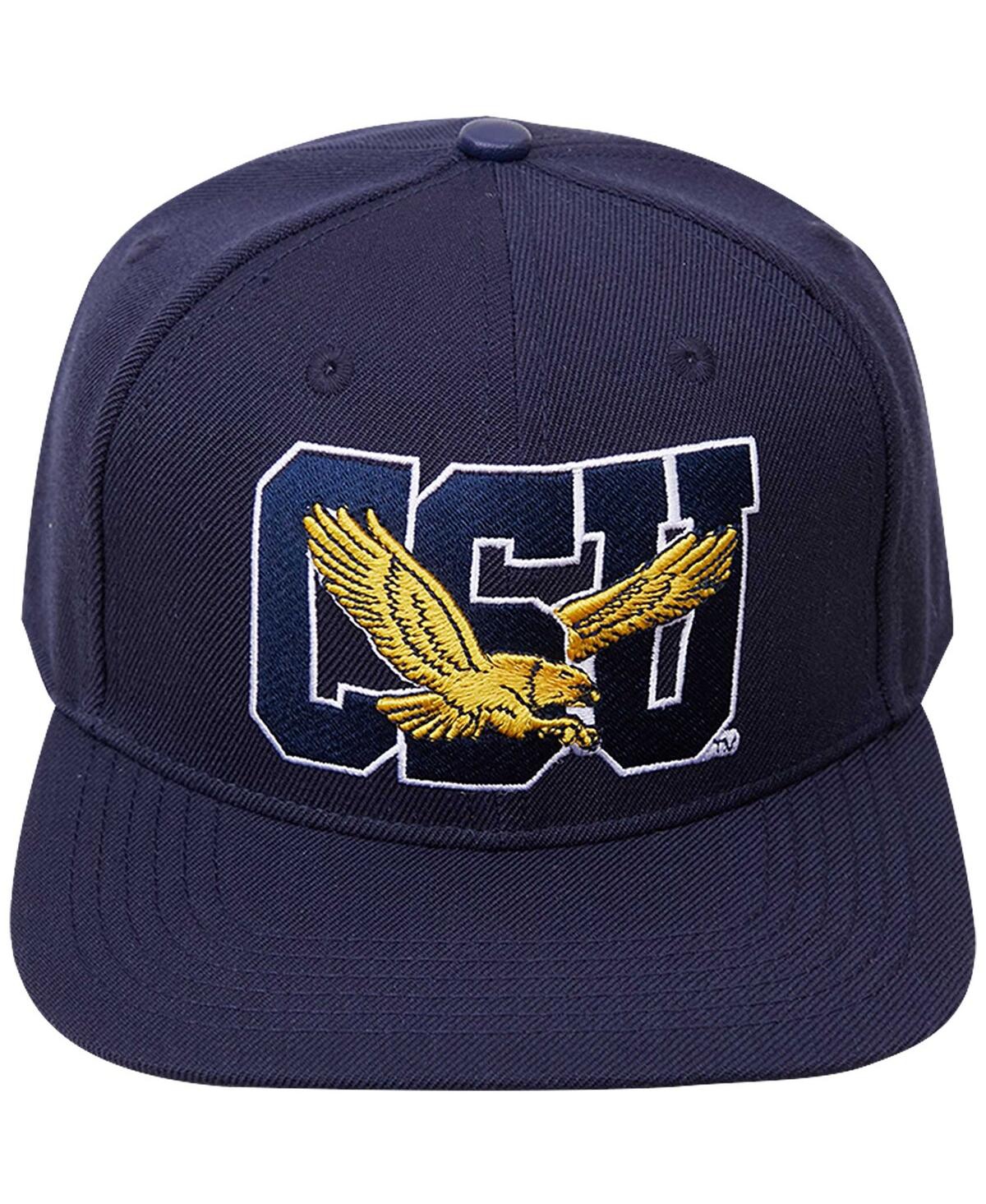 Shop Pro Standard Men's  Navy Coppin State Eagles Evergreen Csu Snapback Hat