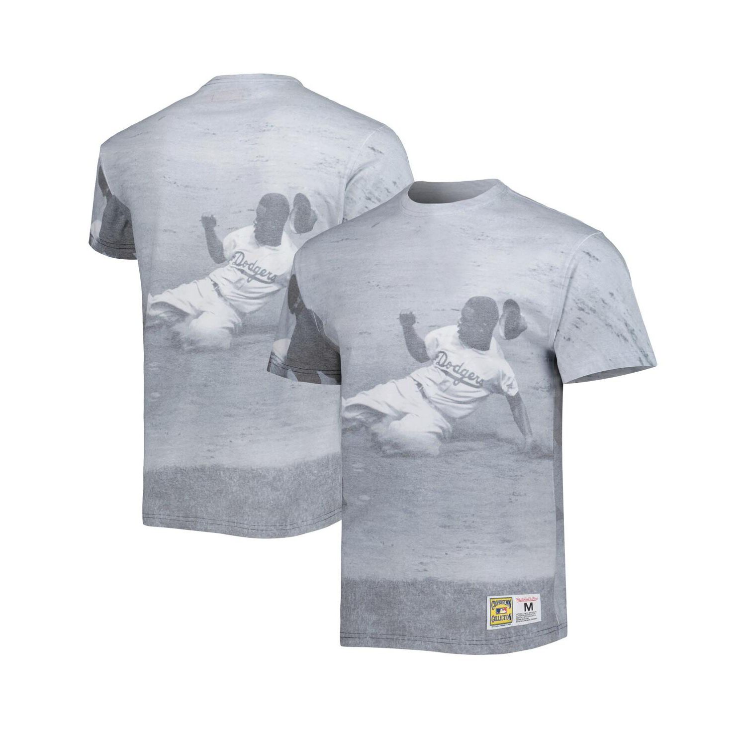 Men's Jackie Robinson Brooklyn Dodgers Cooperstown Collection Highlight Player T-shirt