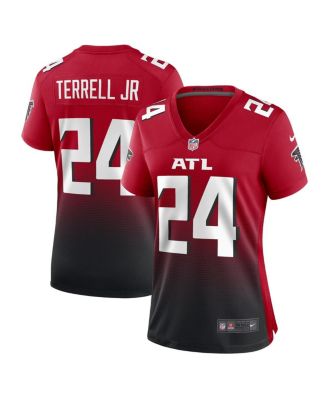 Nike Atlanta Falcons No24 A.J. Terrell Camo Women's Stitched NFL Limited Rush Realtree Jersey