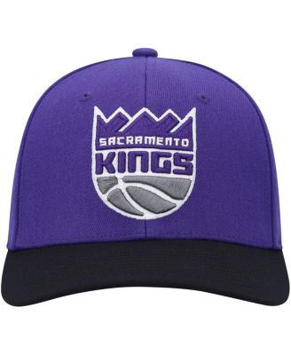 Men's Purple, Black Sacramento Kings MVP Team Two-Tone 2.0 Stretch-Snapback Hat