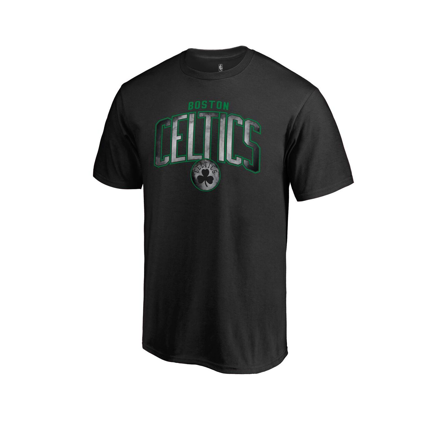 Men's Black Boston Celtics Arch Smoke T-shirt