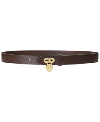 Lauren Ralph Lauren - Women's Leather Padlock Belt