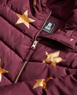 Rothschild Big Boys Snowboardjacke – Wasserabweisend, Mit Fleece-Weste, Print