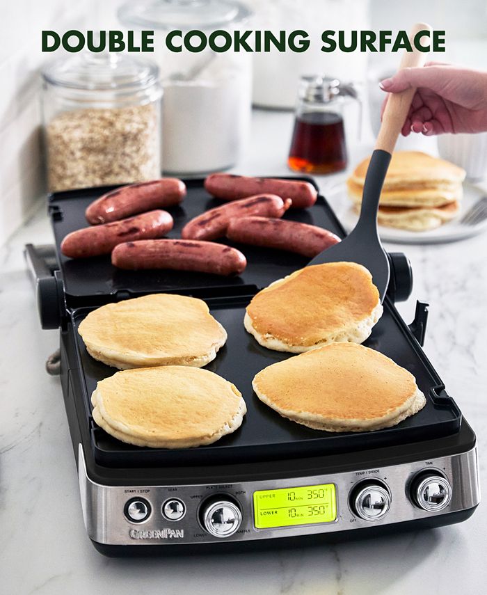 GreenPan Elite Multifunction Grill, Griddle & Waffle Maker Macy's