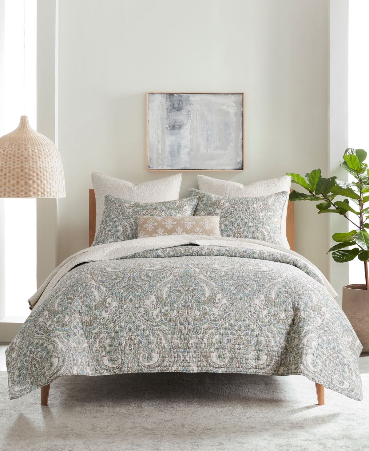 Levtex Assisi 2-Pc. Sham Set, European