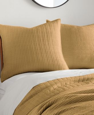 Mills Waffle 2-Pc. Sham Set, European