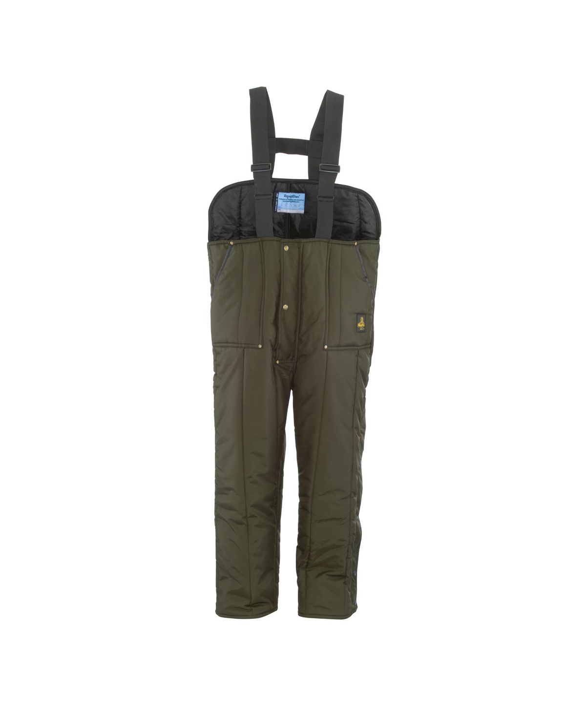 Men's Iron-Tuff Insulated Low Bib Overalls -50F Cold Protection - Sage
