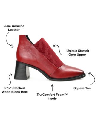 Women's Stylla Stretch Vamp Block Heel Shooties