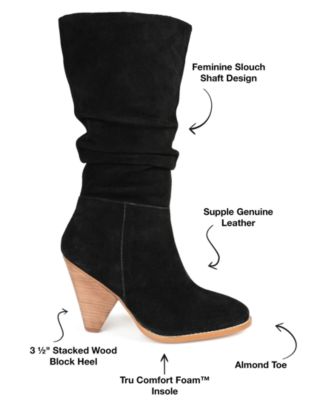 Women's Syrinn Slouch Cone Heel Mid Shaft Dress Boots