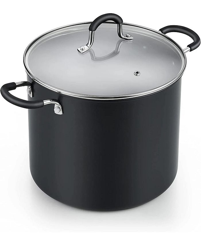 Cook N Home Casserole Dutch Oven Stockpot With Lid Professional Hard A
