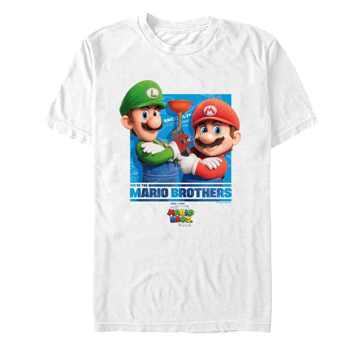 Men's The Mario Brothers Short Sleeve T-shirt