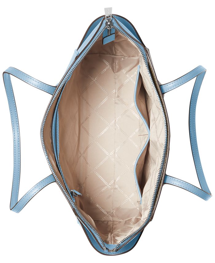 Michael Kors Marilyn Medium TopZip Leather Tote Macy's