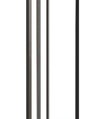 Charlton Glass Cylinder Shade Metal Floor Lamp