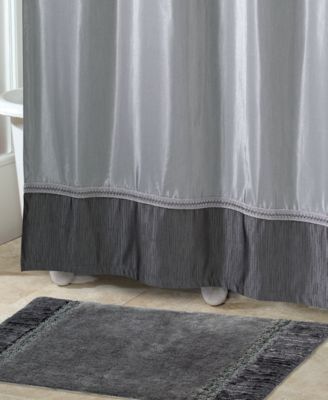 Braided Medallion Colorblocked Bath Rug, 20" x 30"