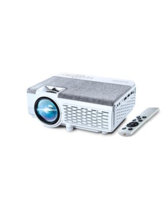 Brookstone All-In-One Home Theater Projector and Screen Set