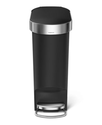 40 Liter Plastic Slim Liner Rim Kitchen Trash Can