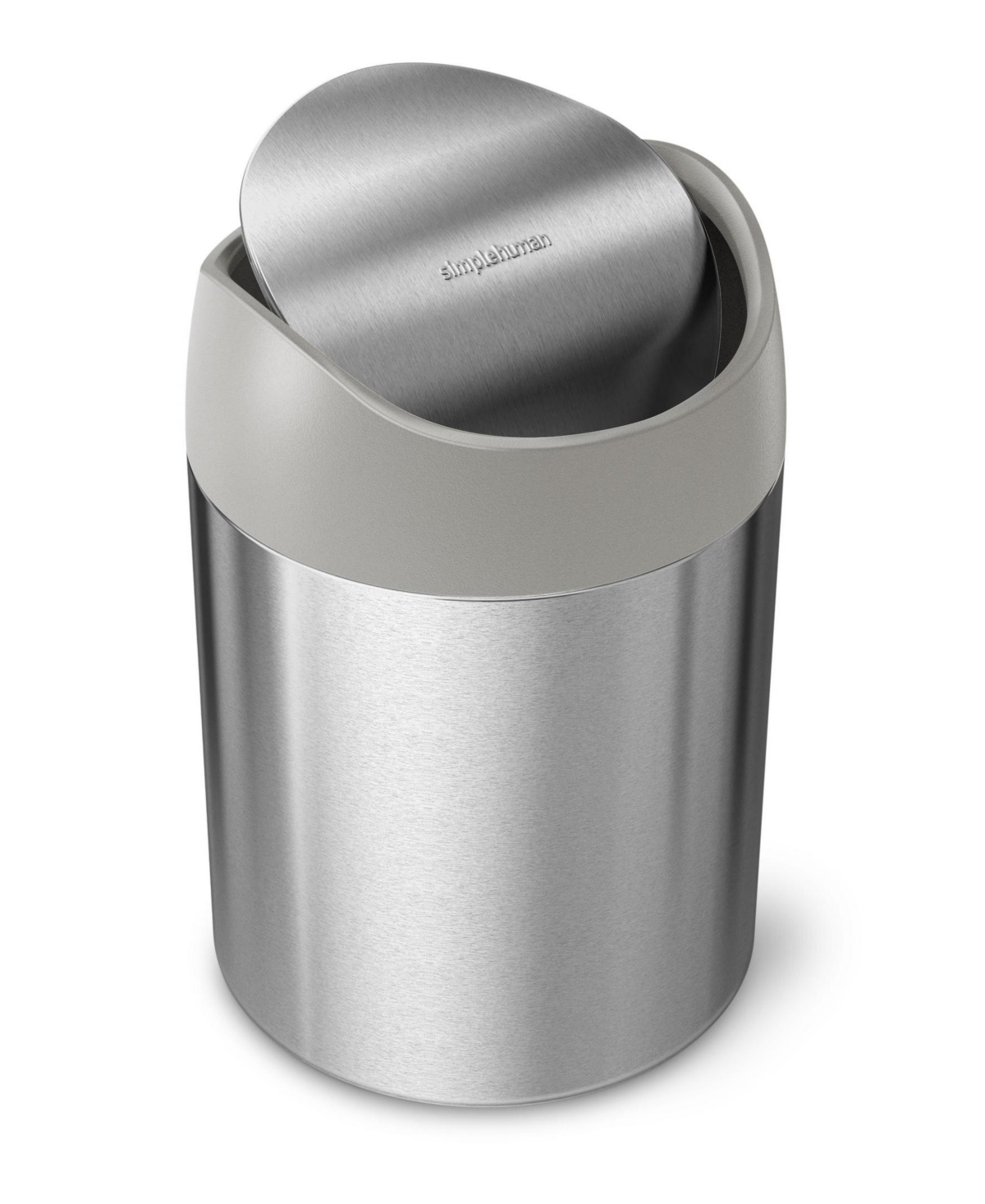 Simplehuman 1.5l Mini Can In Brushed Stainless Steel