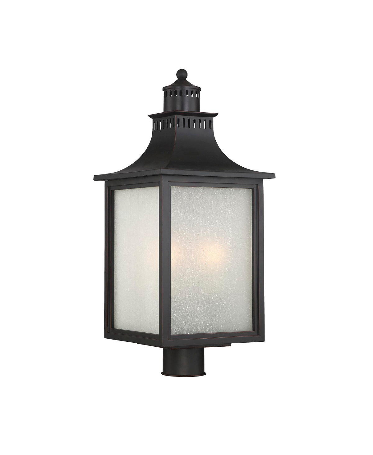 Monte Grande 3-Light Post Lantern - English bronze