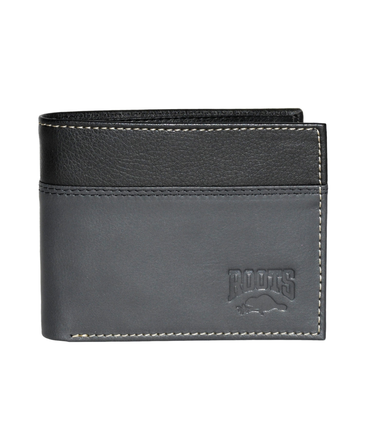 Men's Men Slim Wallet with Flip Up Passcase - Tan combo