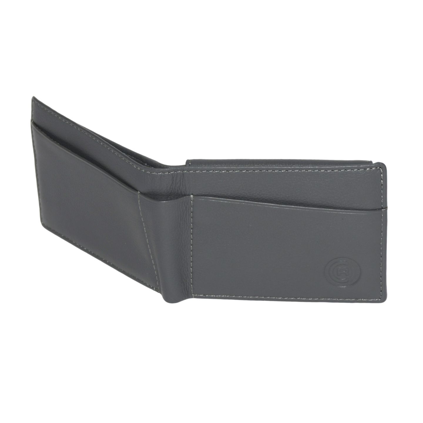 Мужской кошелёк Club Rochelier Slim Fold Wallet with Removable ID, цвет: Угольный — фото 3