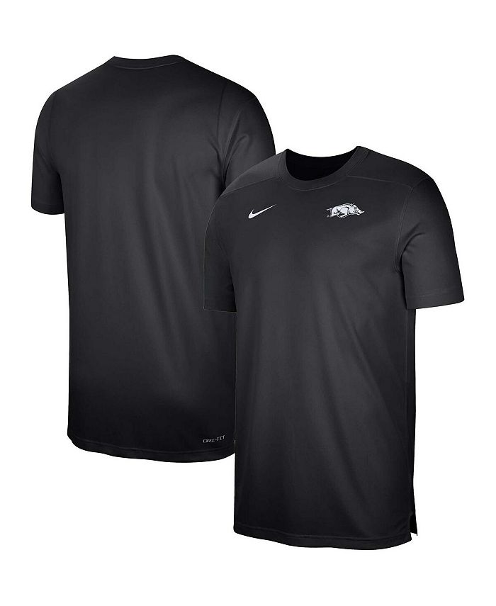 Nike Men s Black Arkansas Razorbacks Sideline Coaches Performance