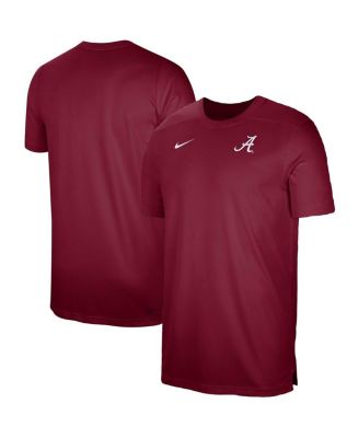 Men's Nike Crimson Alabama Crimson Tide Sideline Coaches Performance ...