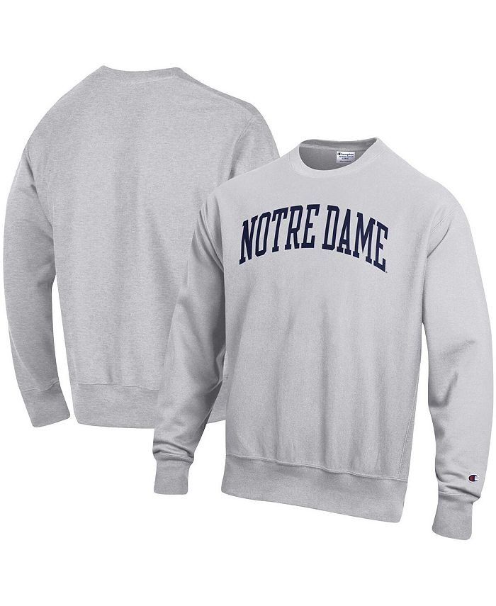Champion Men s Heathered Gray Notre Dame Fighting Irish Arch
