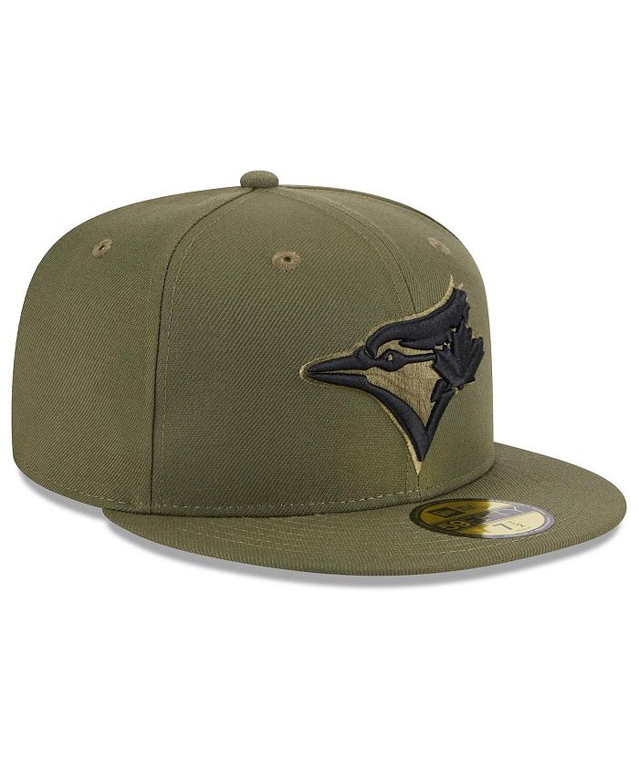 New Era Men's Green Toronto Blue Jays 2023 Armed Forces Day OnField