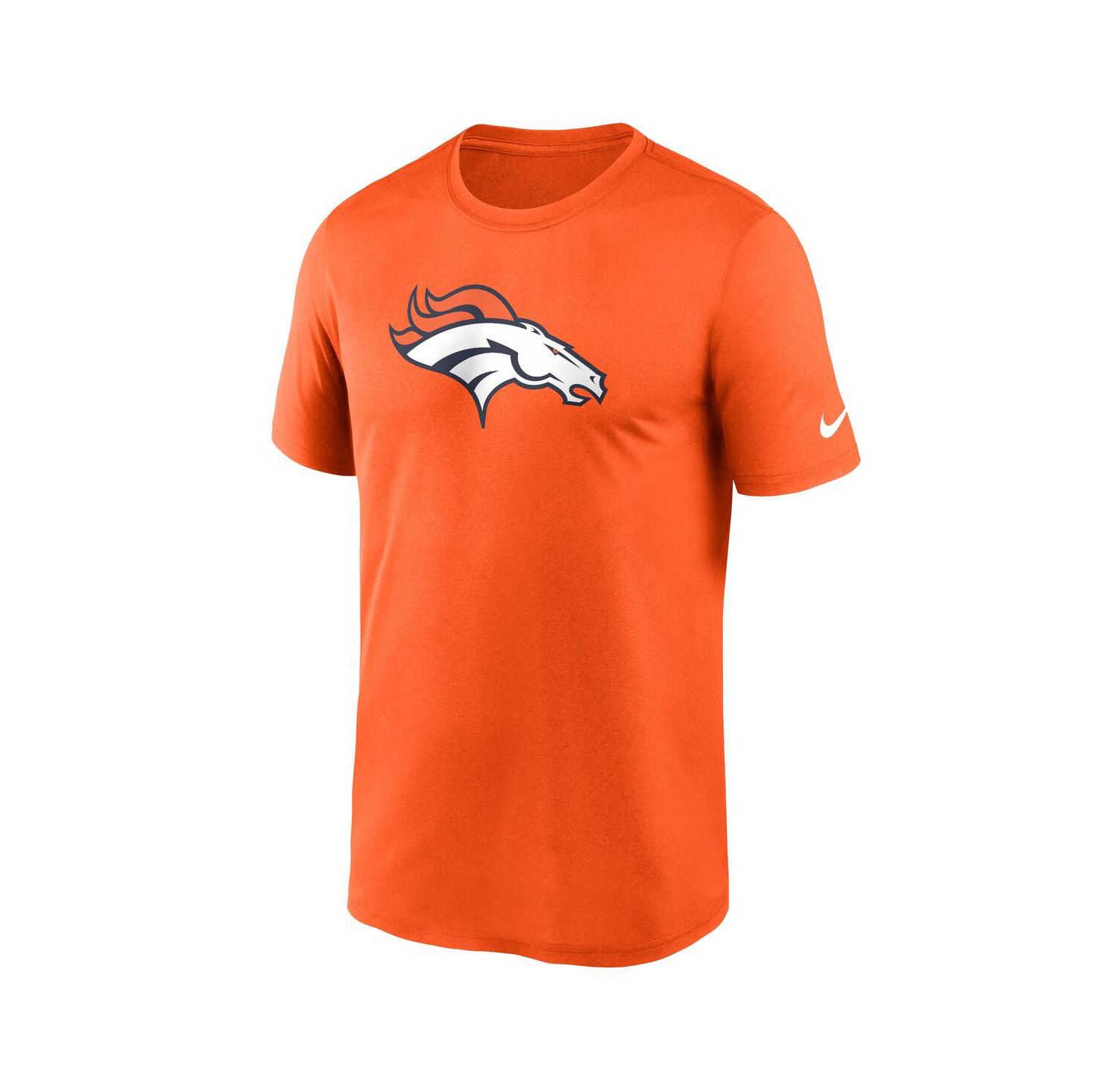 Men's Orange Denver Broncos Legend Logo Performance T-shirt