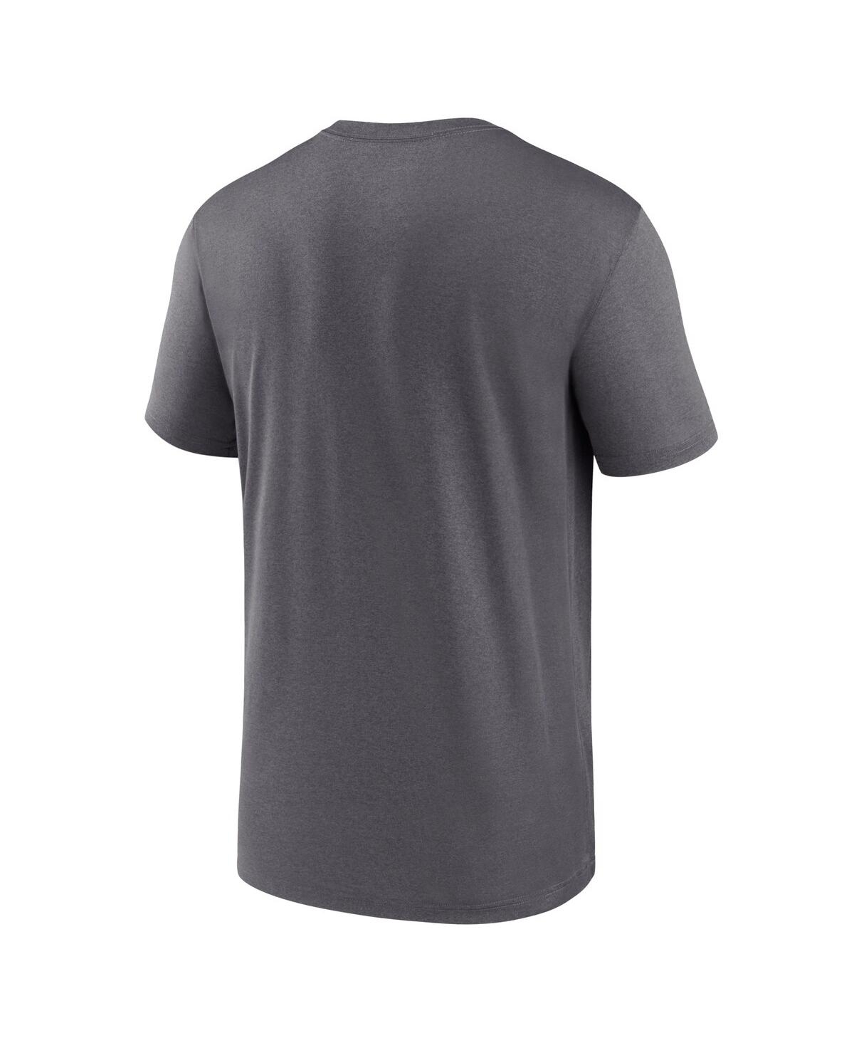 Shop Nike Men's  Gray Washington Nationals City Connect Logo T-shirt