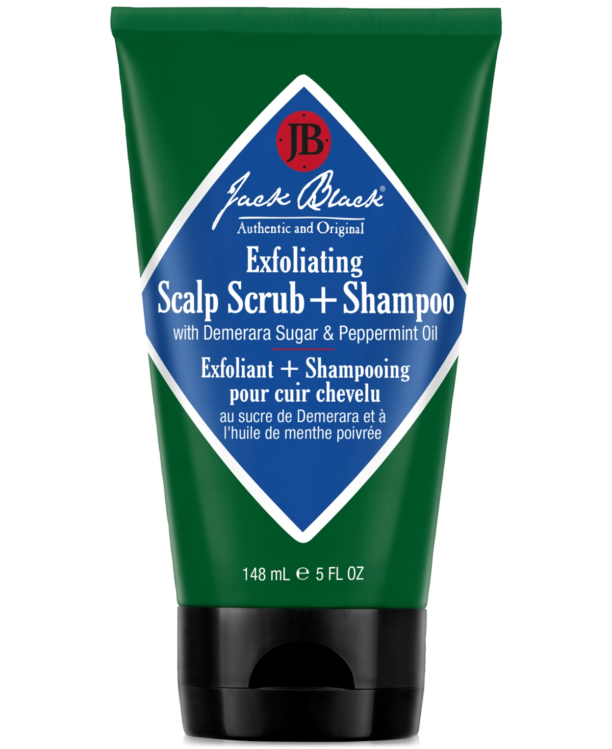 Jack Black Exfoliating Scalp Scrub + Shampoo, 5 Oz.
