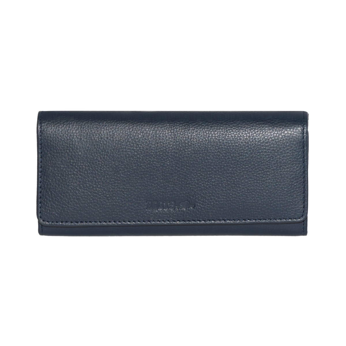 Ladies Slim Leather Clutch Wallet - Red