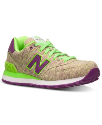 New Balance Women\u0027s 574 Glitch Casual Sneakers from Finish Line - Finish  Line Athletic Sneakers - Shoes - Macy\u0027s