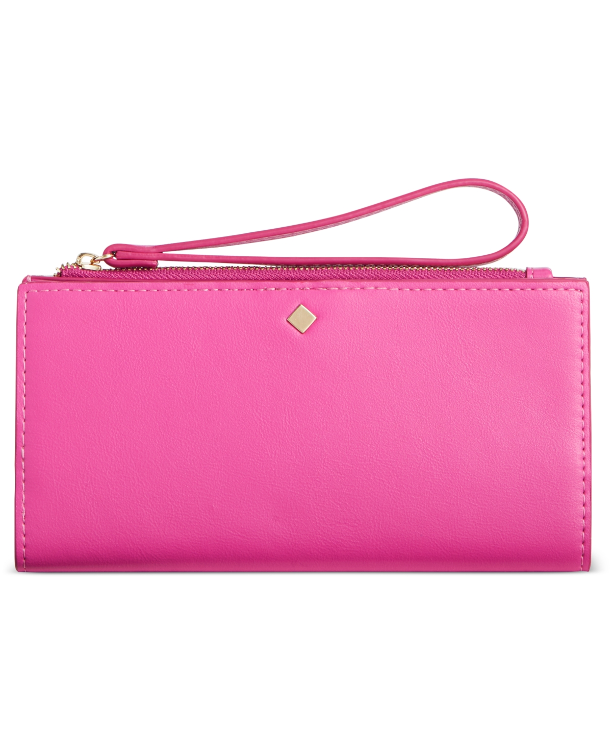 On 34th Angii Wristlet Wallet, Created For Macy's In Fuchsia Purple