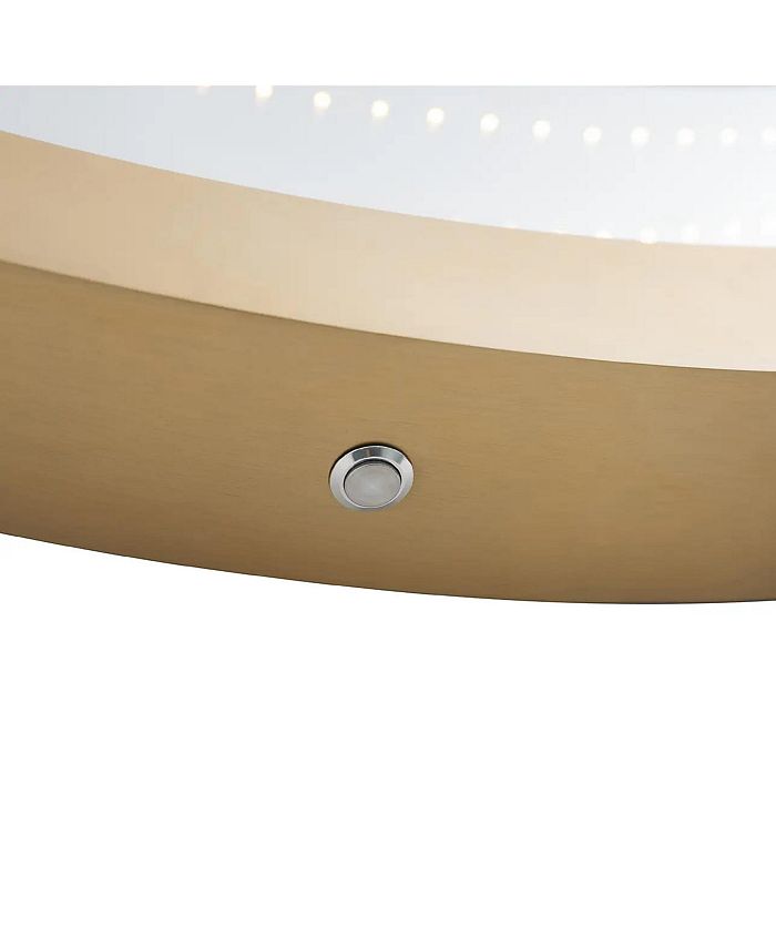 Nova Lighting Nova of California 39" Round Brass Starfall Vanishing