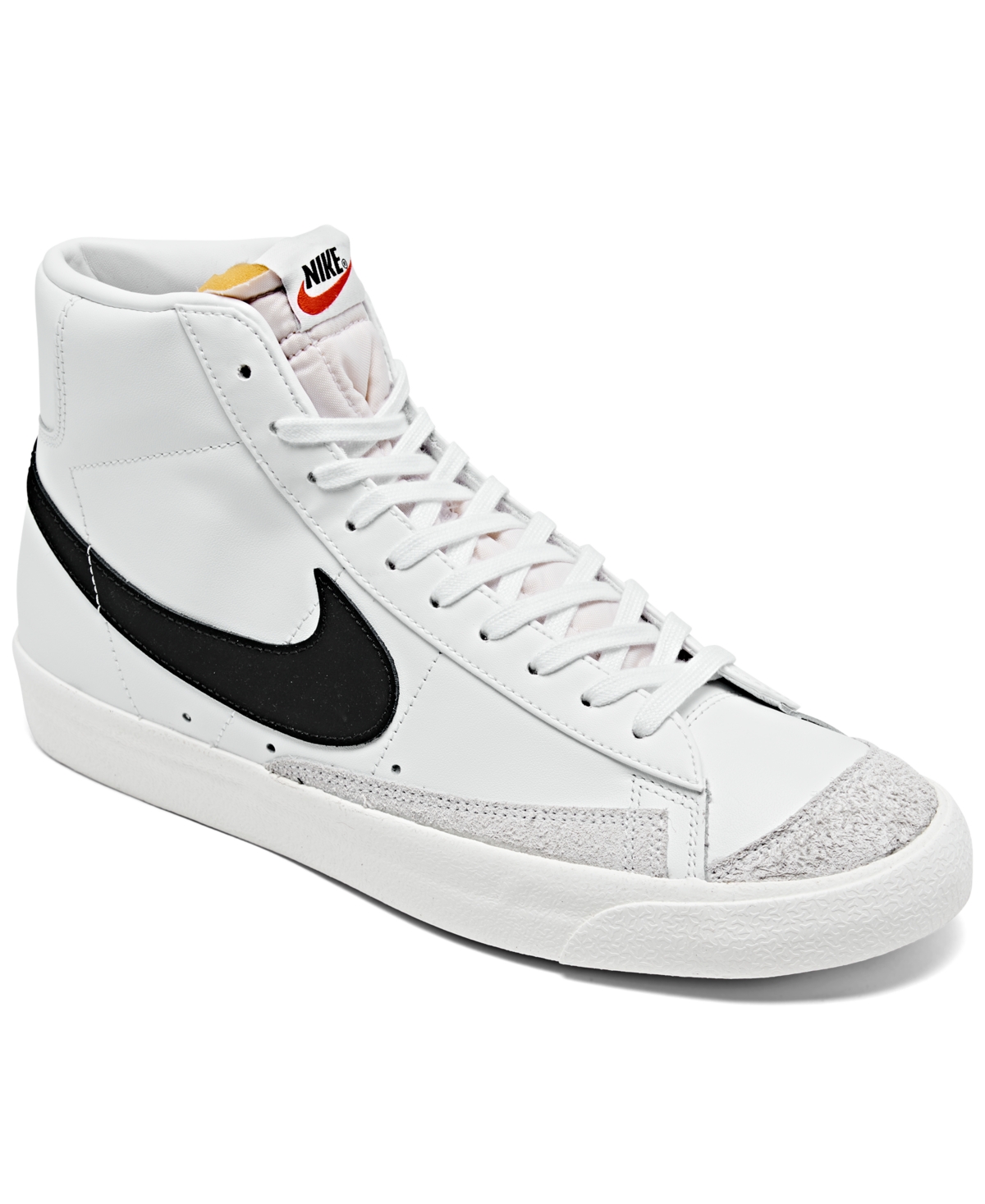 Nike Men's Blazer Mid 77 Vintage-Like Casual Sneakers from Finish Line - Black