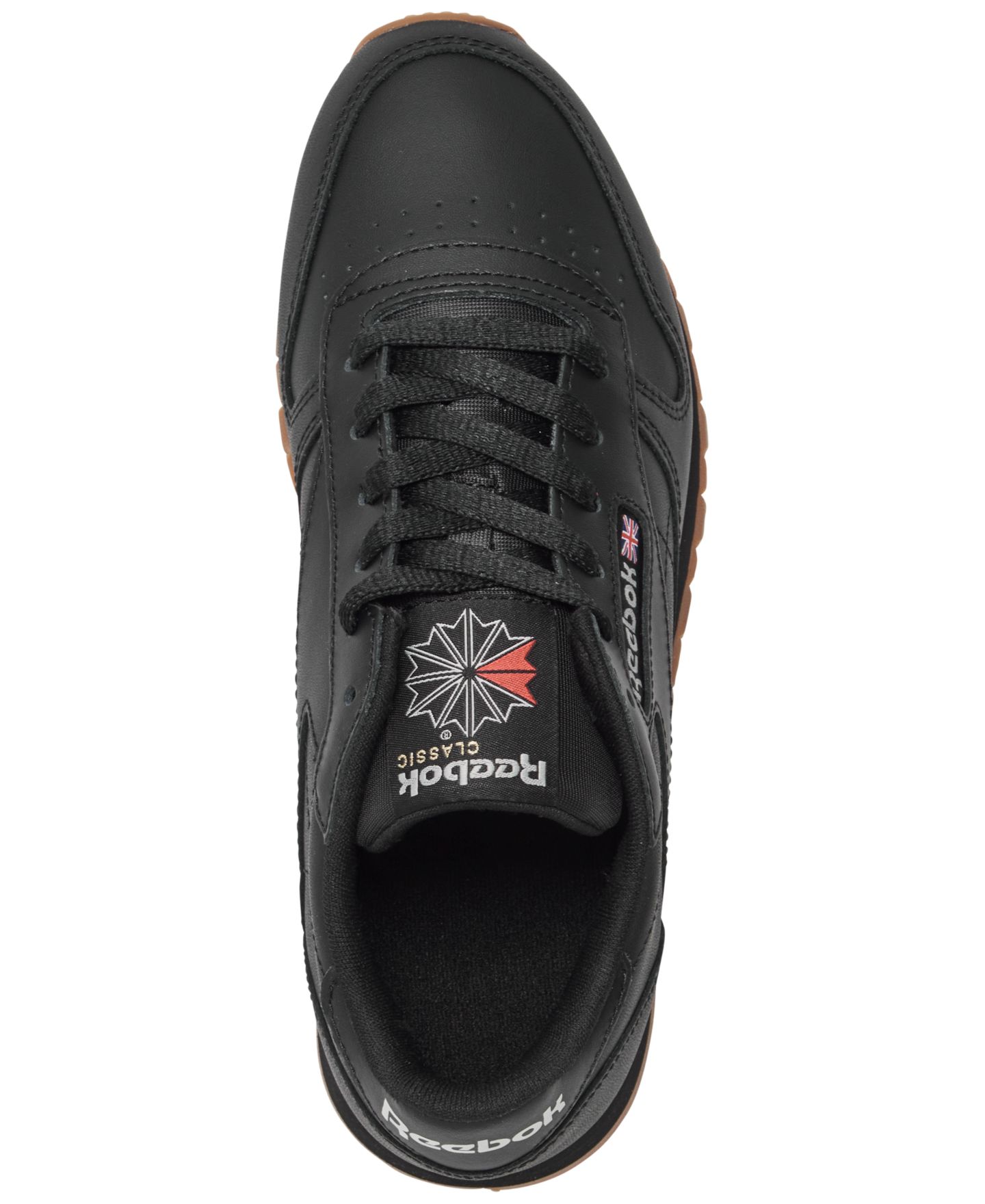 Женские кроссовки Reebok Classic Leather Casual, цвет: Чёрный — фото 4