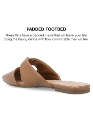 Women's Enniss Twist Cutout Pointed Toe Mules